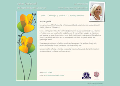 Lynda Gomersall Celebrant Website